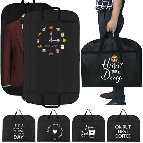 Printed travel garment bag - garment,