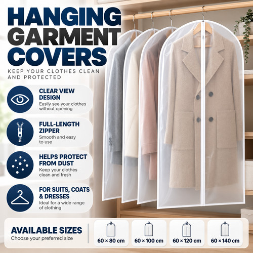 10pcs large hanging suit - large,