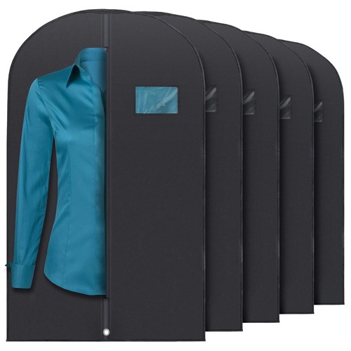 Plixio black garment bags - garment,